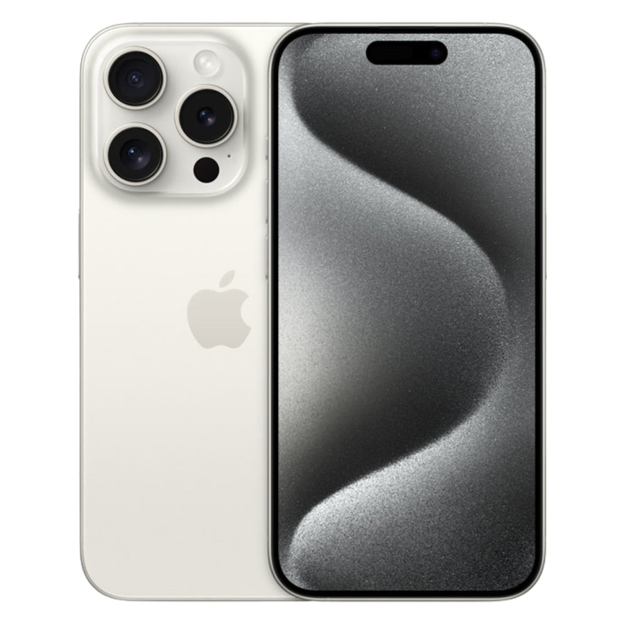 iPhone 15 Pro — White Titanium / 256GB / Fair